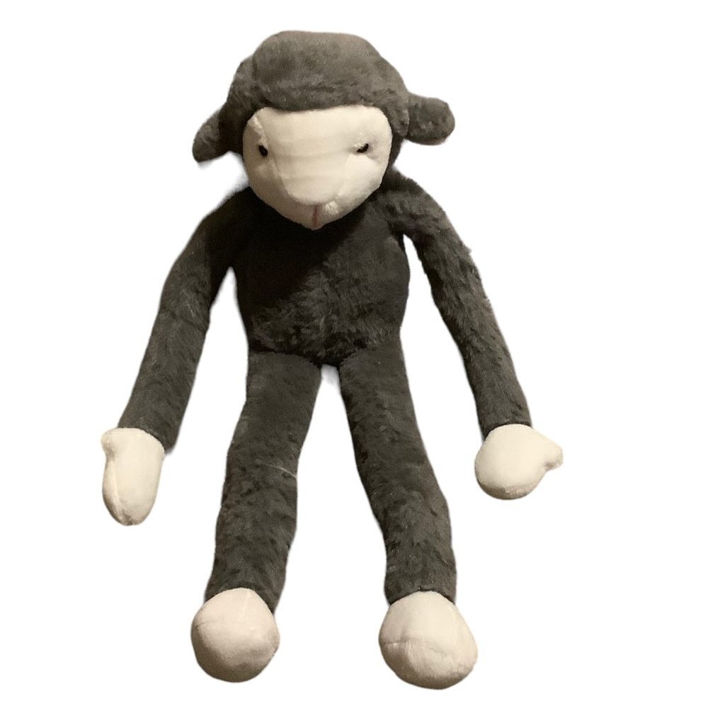 Multipet Soft Sheep Lamb Squeaker Dog Toy Plush Long Limb‎ Soft NWOT